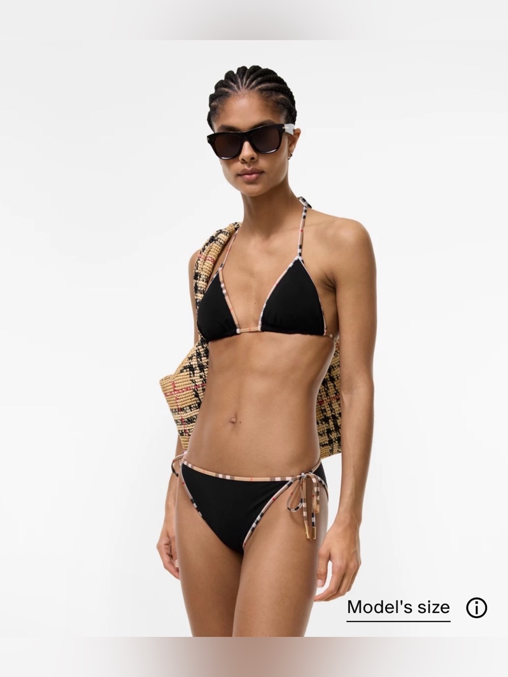 Burberry Check Trim Bikini